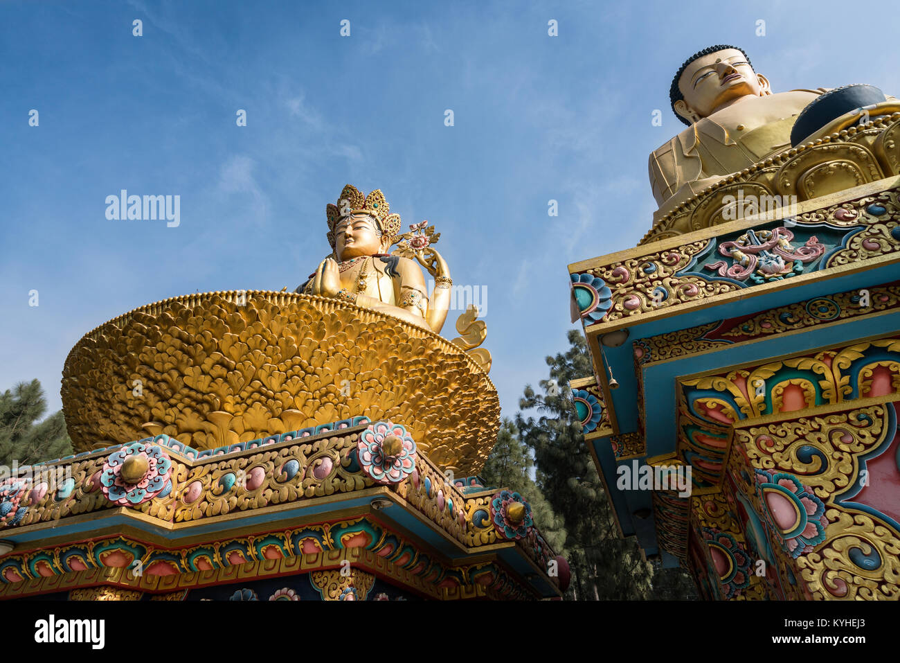 Buddha Park a Kathmandu, Nepal Foto Stock