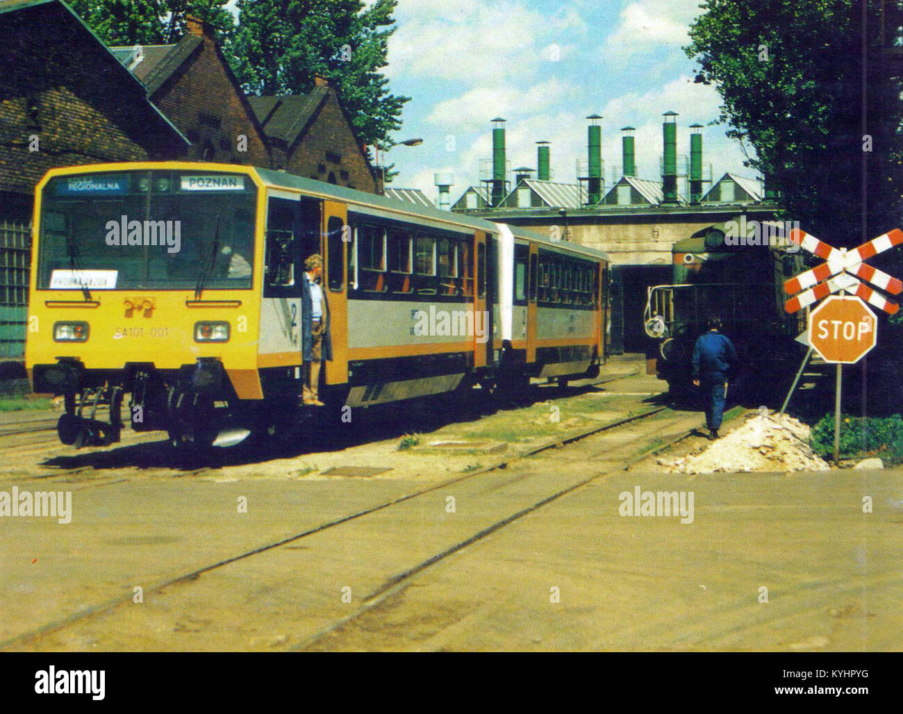 SA101-001, ZNTK Poznań, 1991-05 Foto Stock
