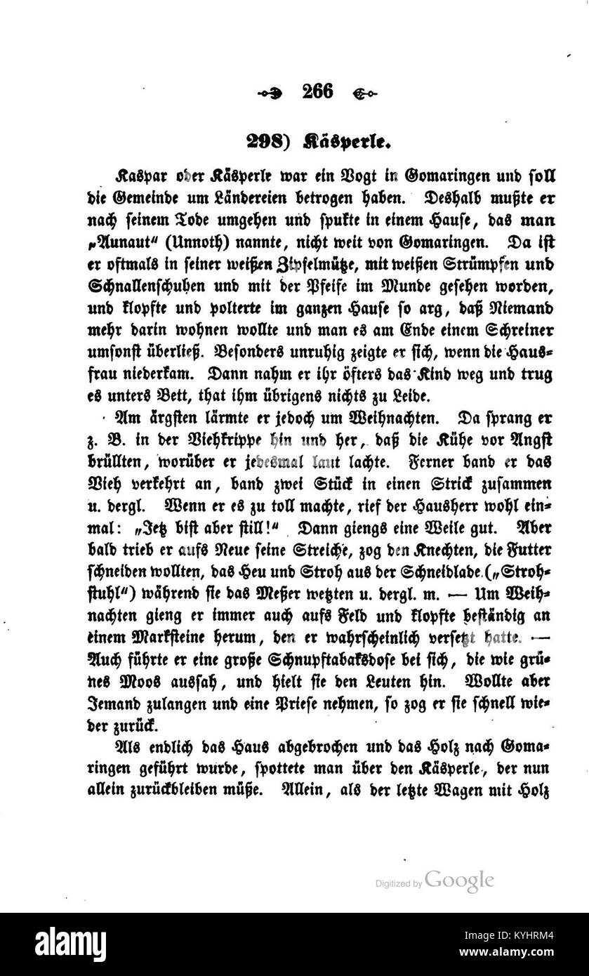 Il libro "Sagen Sitten Gebräuche" di Meier del 1852 si concentra sui costumi e le tradizioni regionali, documentando le pratiche culturali e le norme sociali del XIX secolo Foto Stock