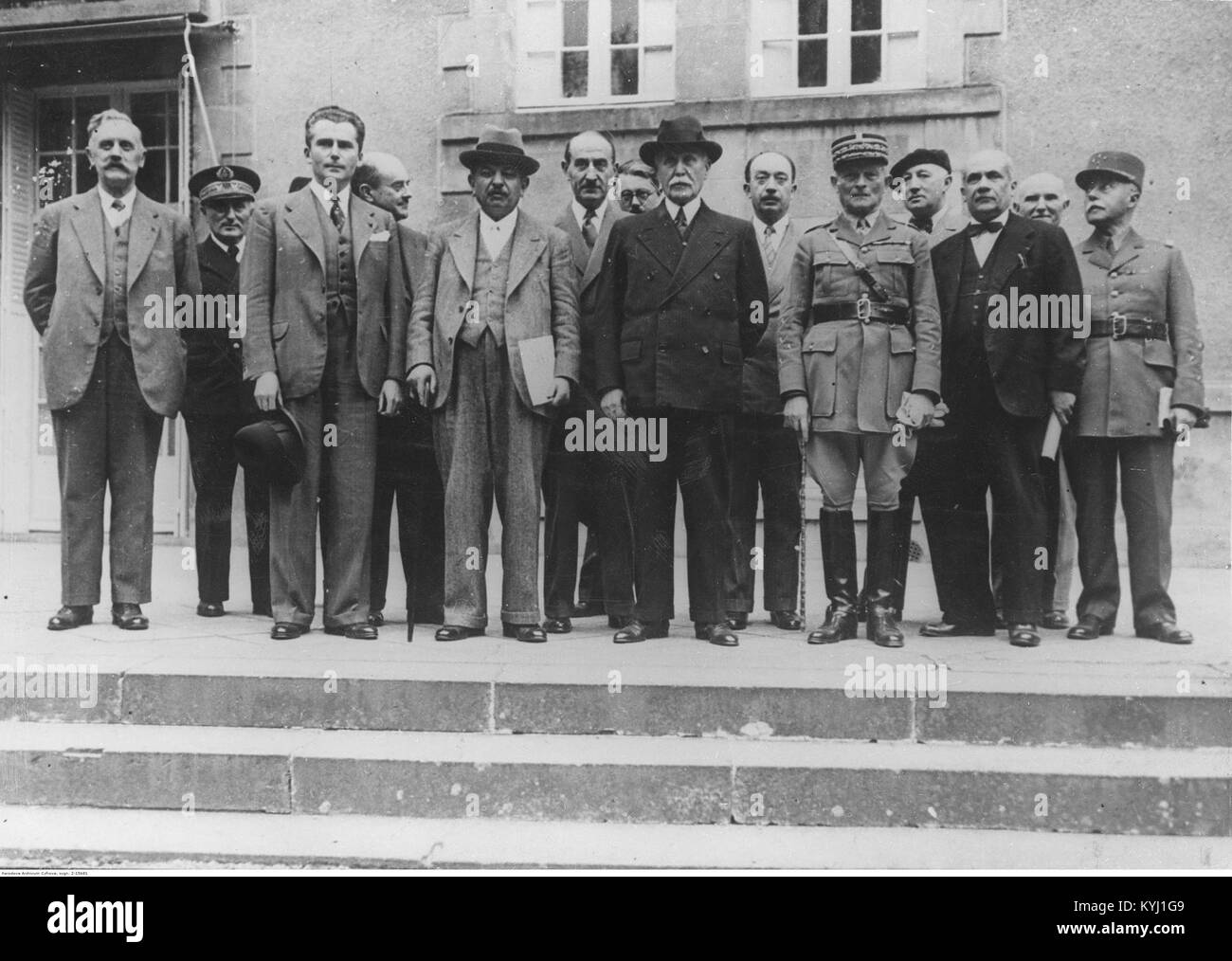 Secondo armadio di Philippe Pétain, 1940 Foto Stock