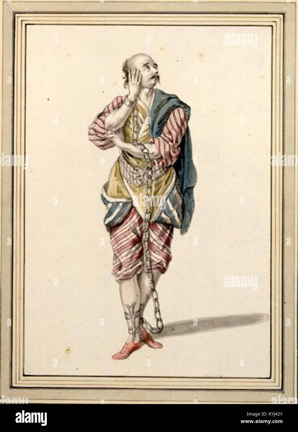 Solimano di Hasse, composto nel 1753 ed eseguito a Dresda, è un'opera che raffigura il sovrano Solimano, con temi di potere politico e autorità basati su un libretto di Schiavo. Foto Stock