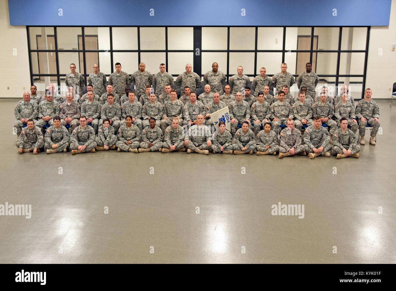 1204Th aviazione battaglione di supporto. Gen 9, 2016. (U.S. Esercito nazionale Guard foto di Sgt. David Cox) Foto Stock