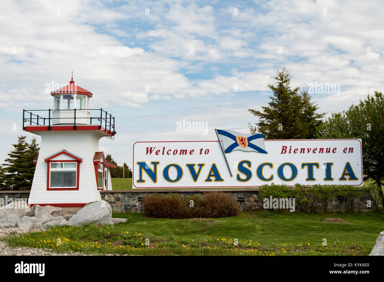 Nova Scotia, Canada Foto Stock