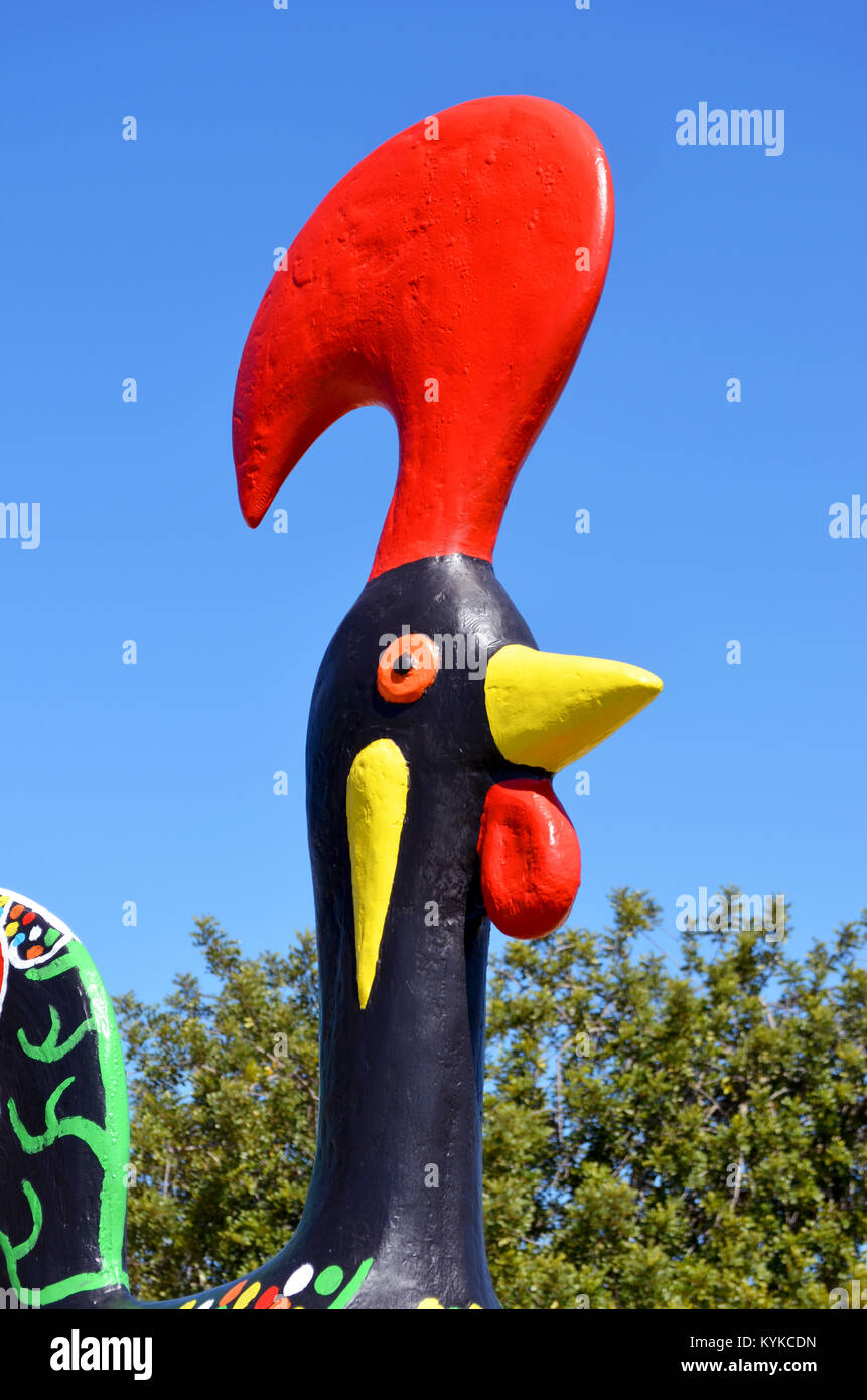 Il Portogallo simbolo del turismo, il gallo di Barcelos, Galo de Barcelos Foto Stock
