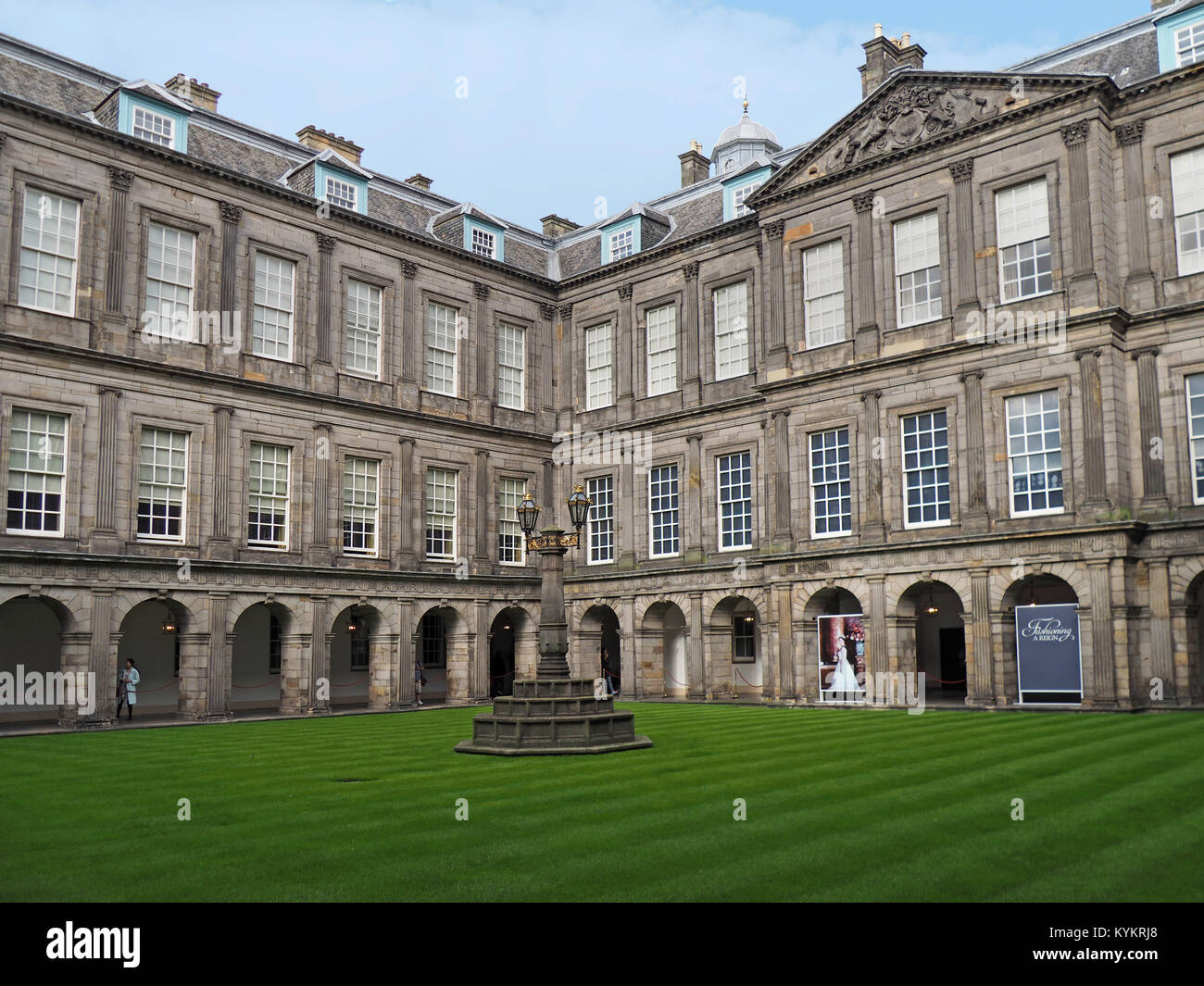 Edimburgo, l'Holyrood Palace Foto Stock