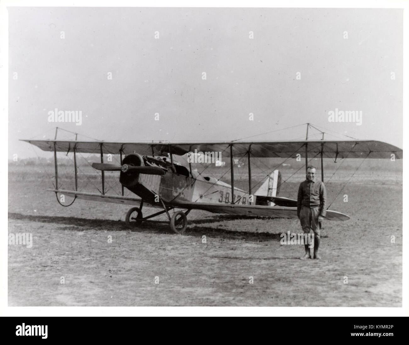 Eddie pilota Gardner e Airmail piano 2535936349 o Foto Stock