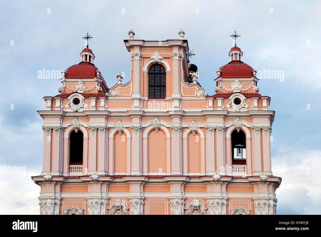 San Casimiro chiesa di Vilnius Foto Stock