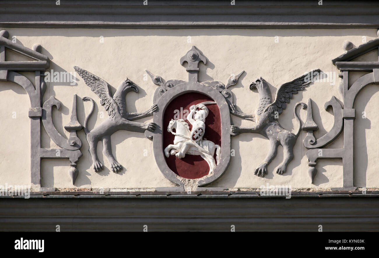 Gate di Alba a Vilnius Foto Stock