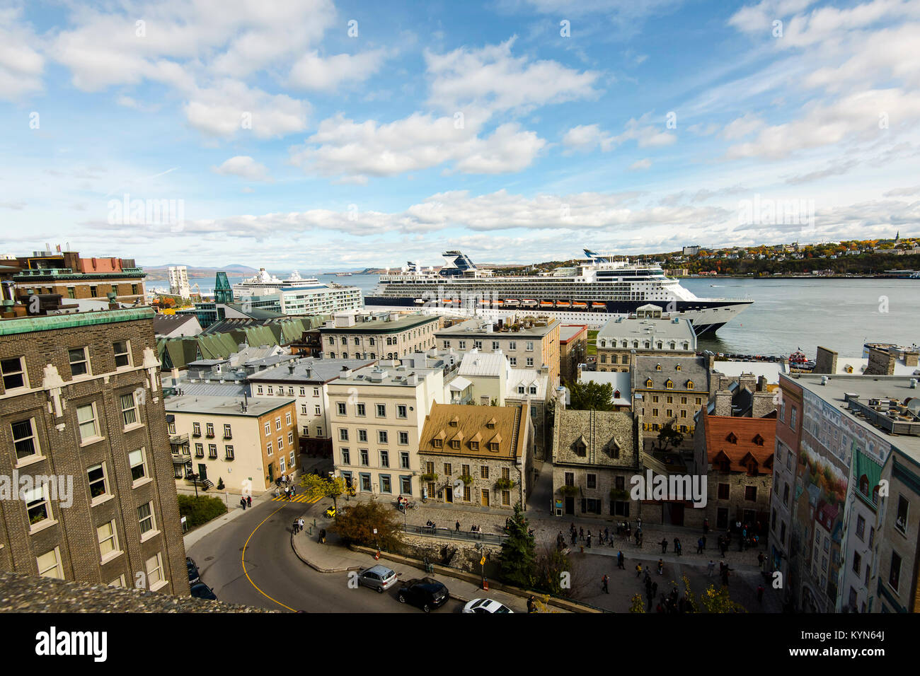 Città di Québec - Canada Foto Stock
