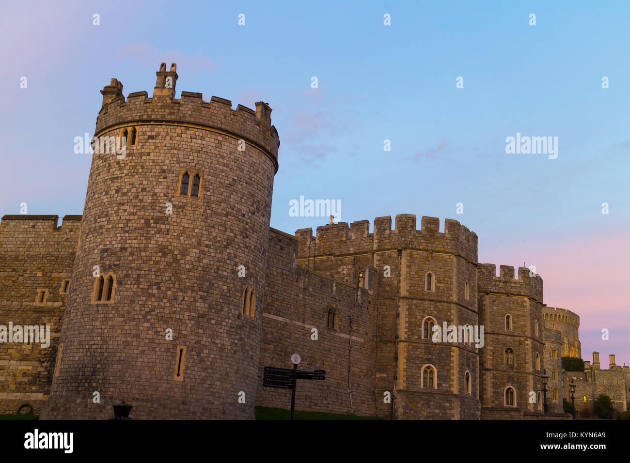 Castello di Windsor Foto Stock