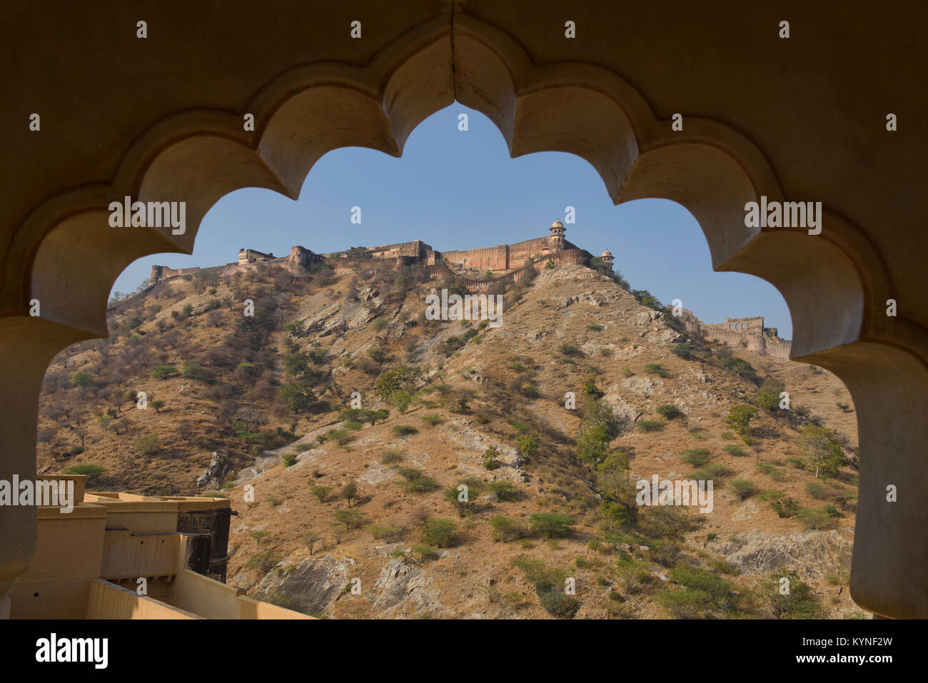 Jaigarh Fort, a Jaipur, India Foto Stock
