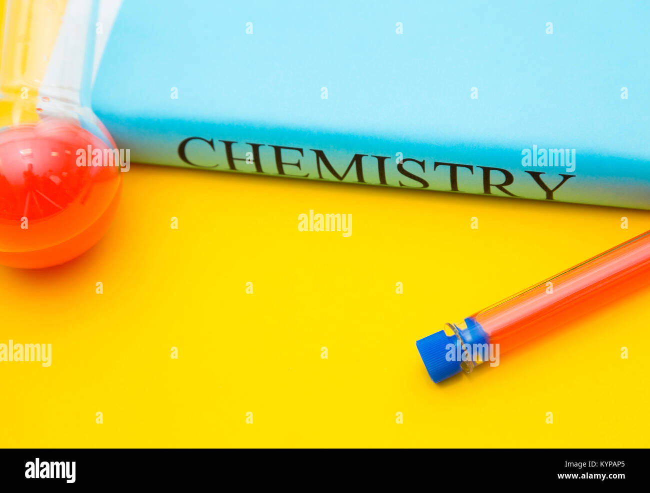 Il concetto di istruzione: chimica Foto Stock