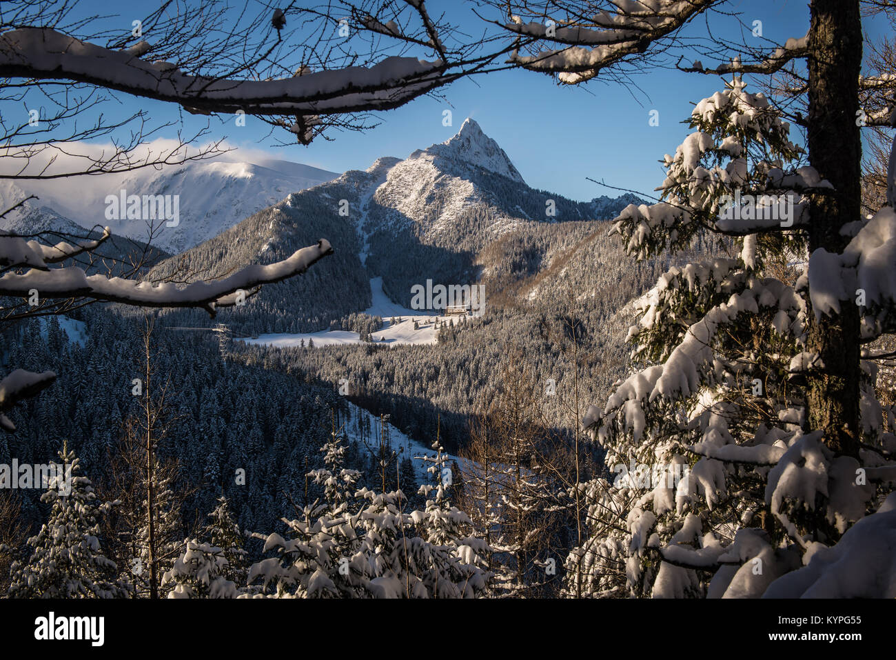 Monti Tatra- Giewont, Polonia Foto Stock