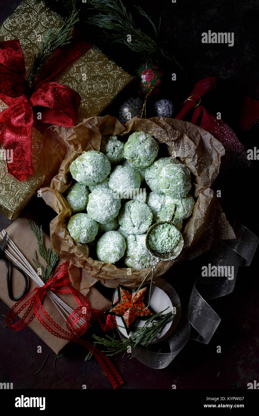 Biscotti di Natale Foto Stock