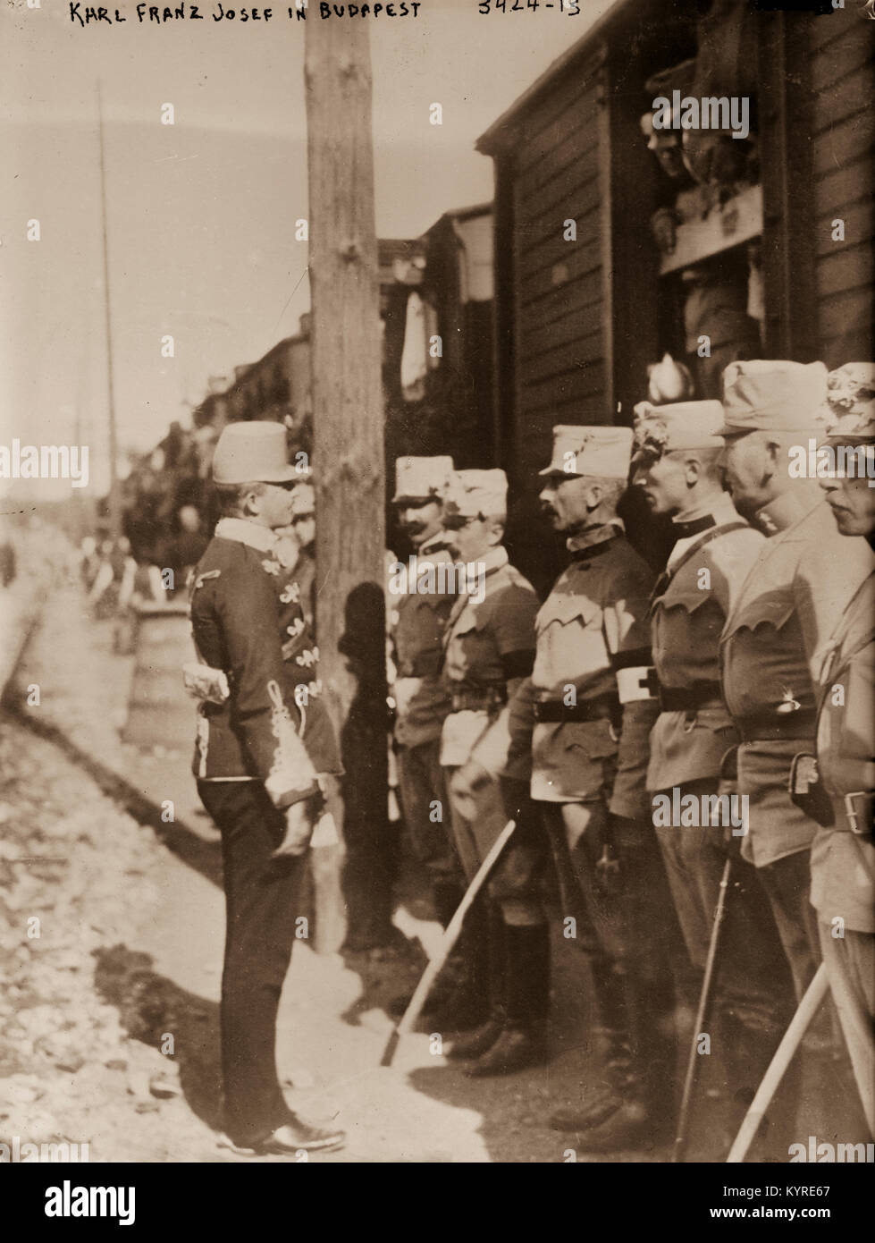 La prima guerra mondiale Foto Stock