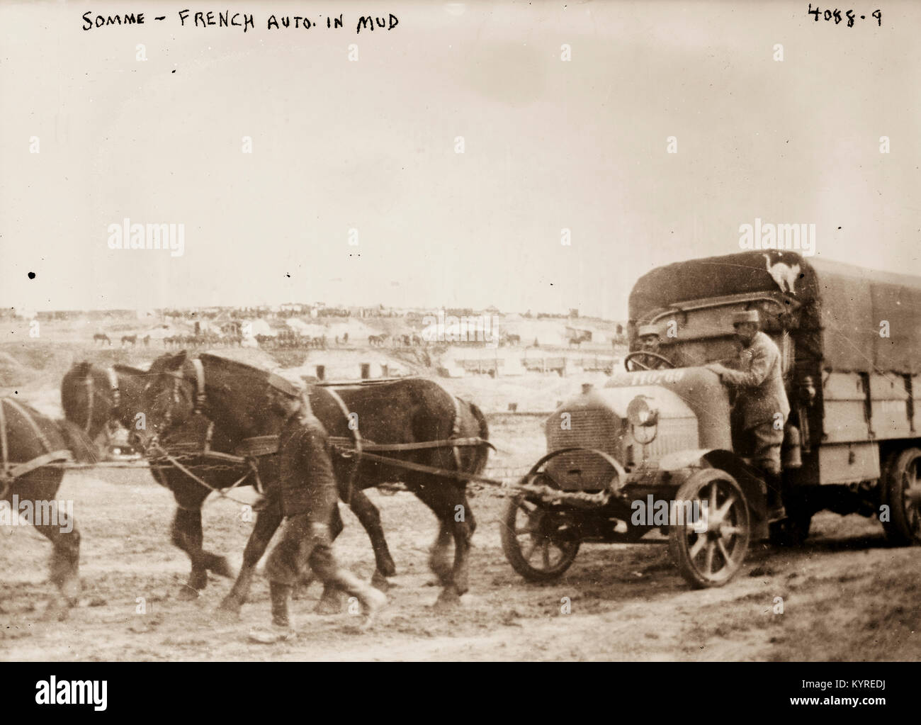 La prima guerra mondiale Foto Stock