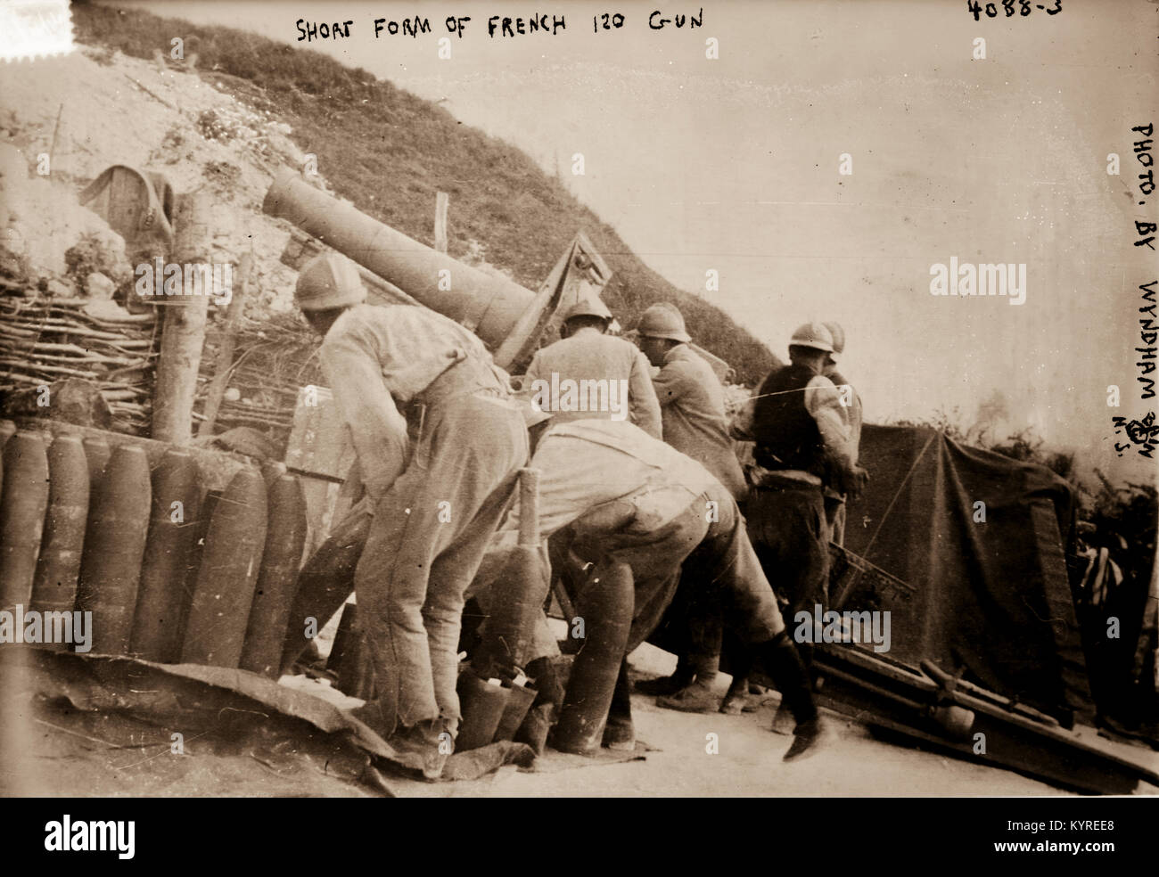 La prima guerra mondiale Foto Stock