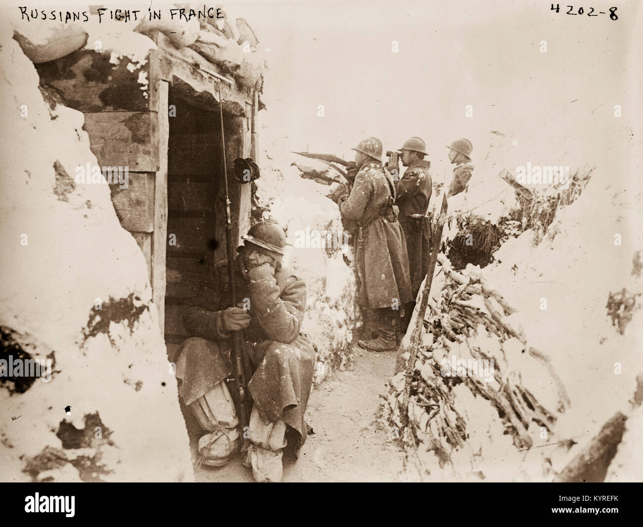 La prima guerra mondiale Foto Stock