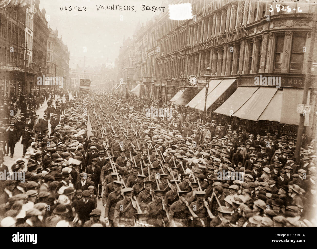 La prima guerra mondiale Foto Stock