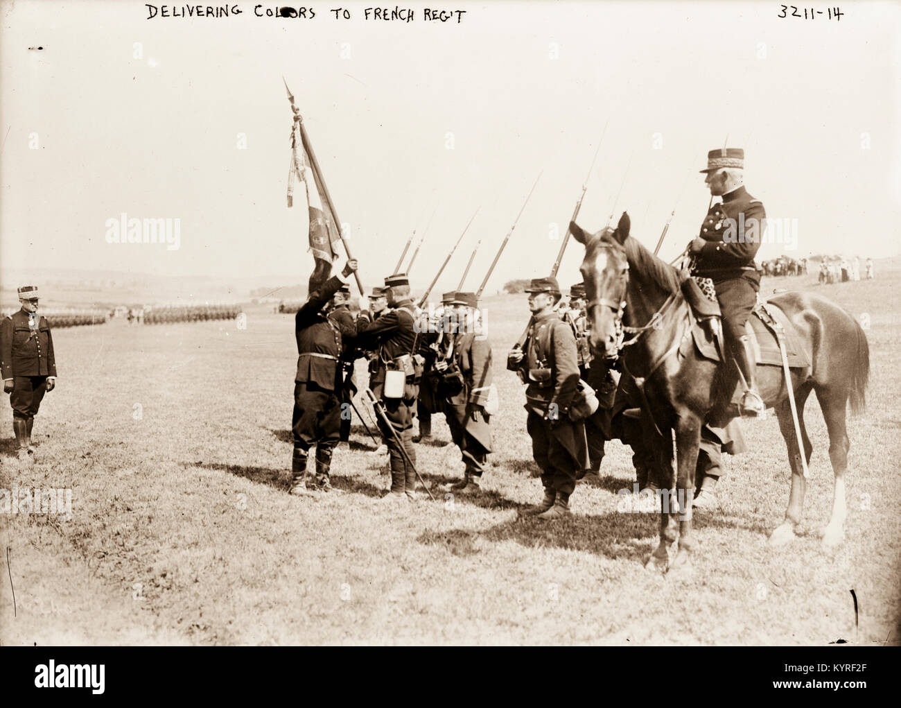 La prima guerra mondiale Foto Stock