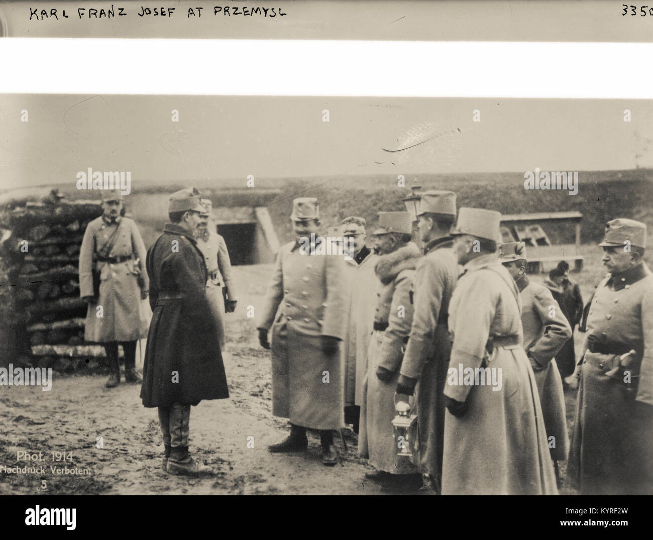 La prima guerra mondiale Foto Stock
