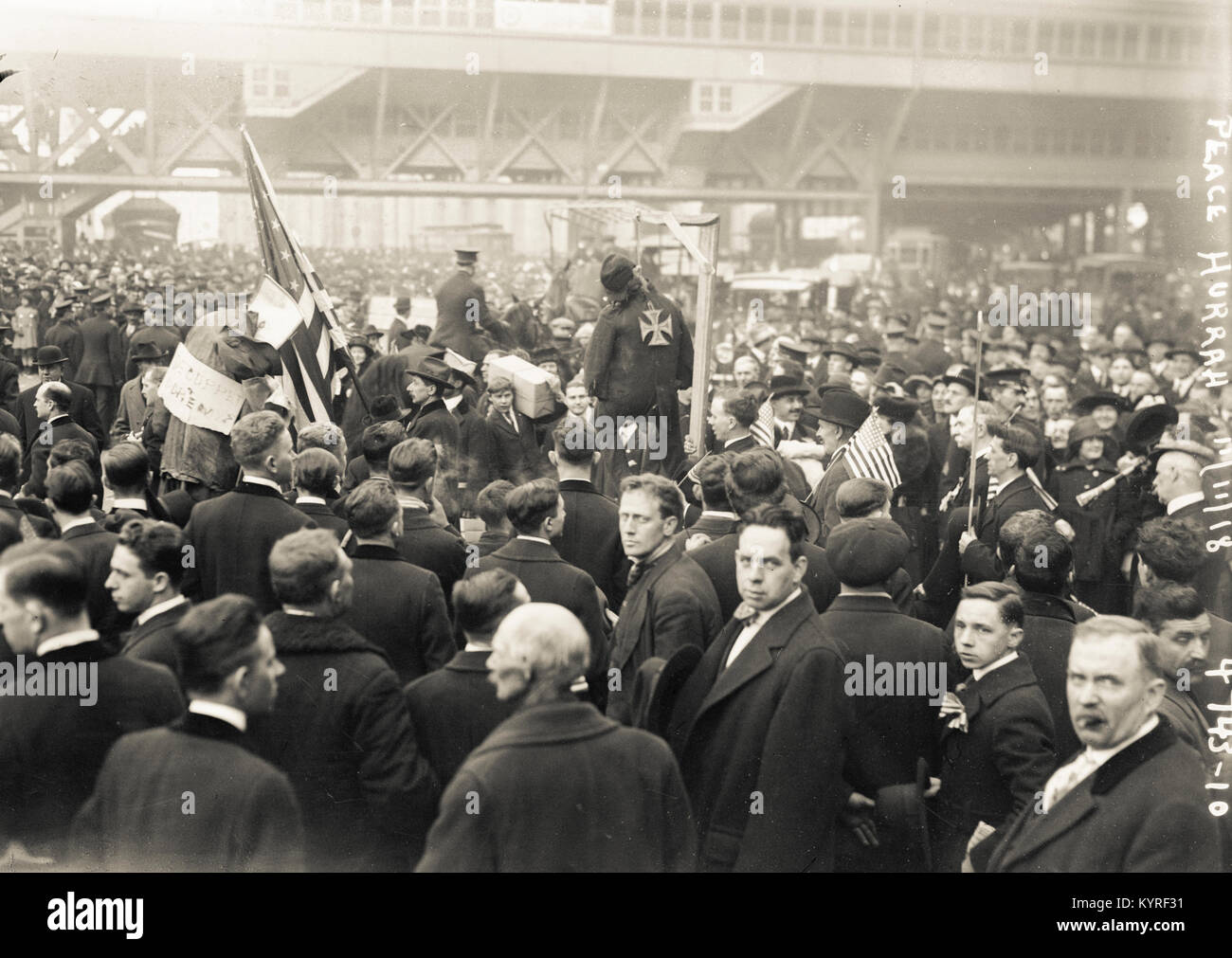 La prima guerra mondiale Foto Stock
