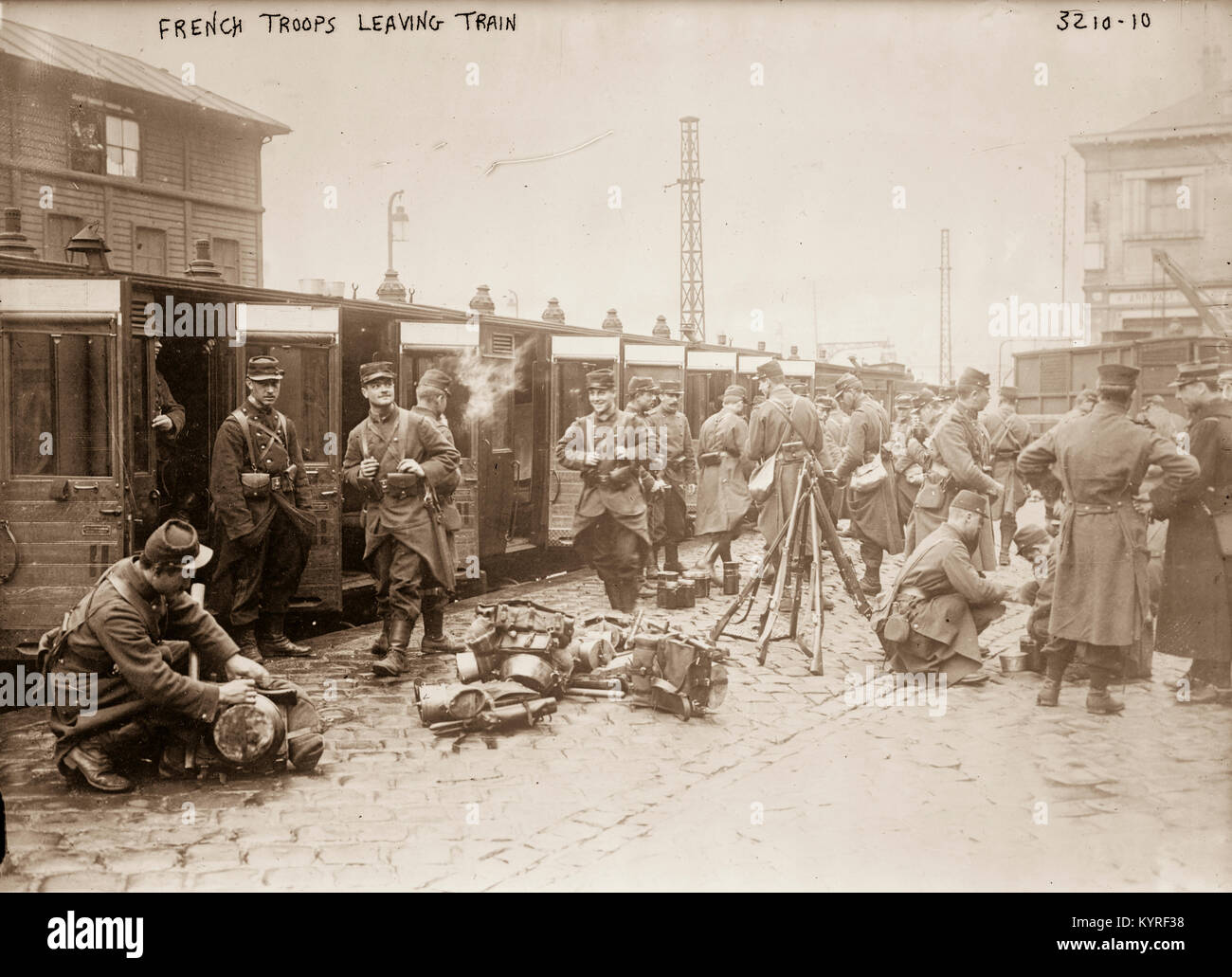La prima guerra mondiale Foto Stock