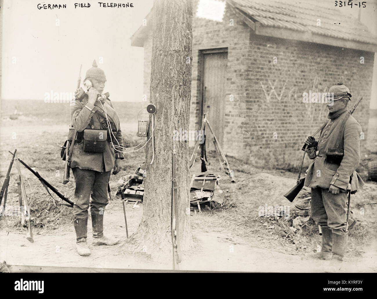 La prima guerra mondiale Foto Stock
