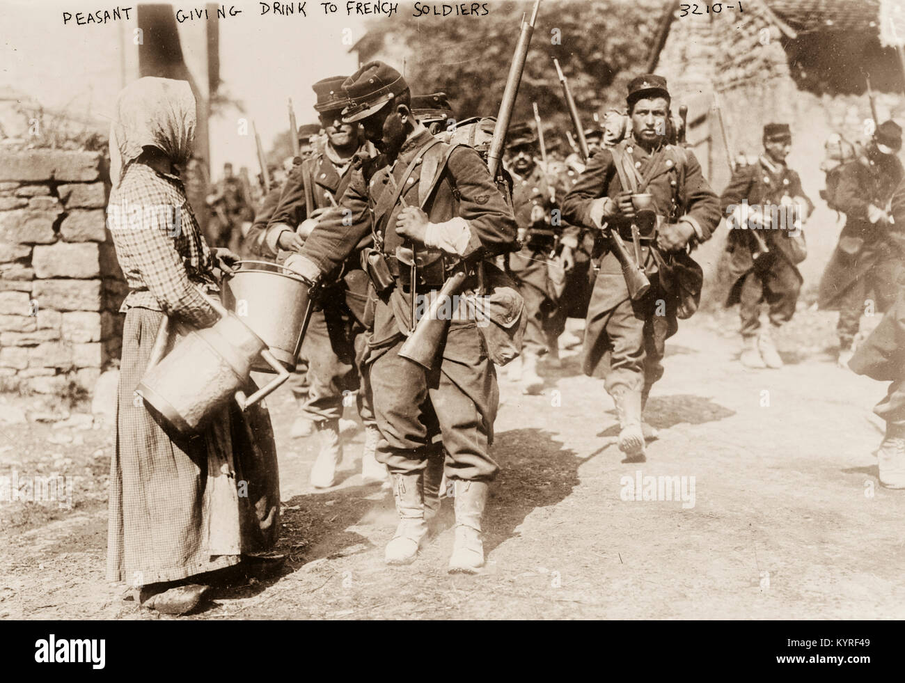 La prima guerra mondiale Foto Stock
