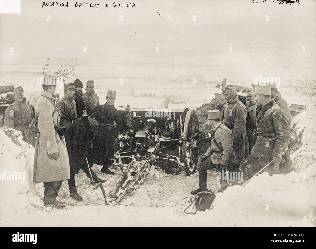 La prima guerra mondiale Foto Stock