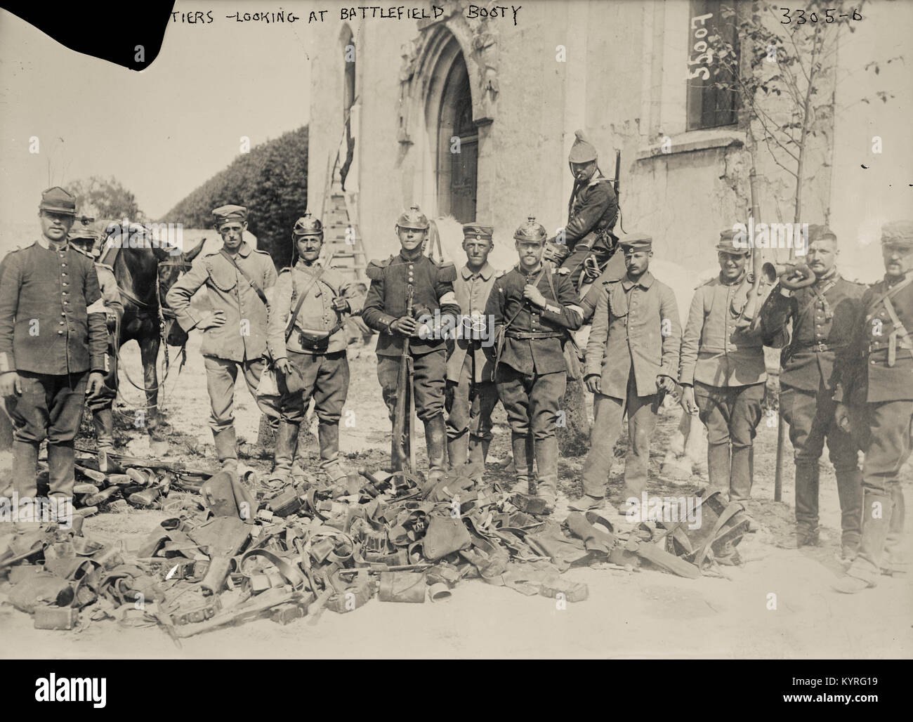 La prima guerra mondiale Foto Stock