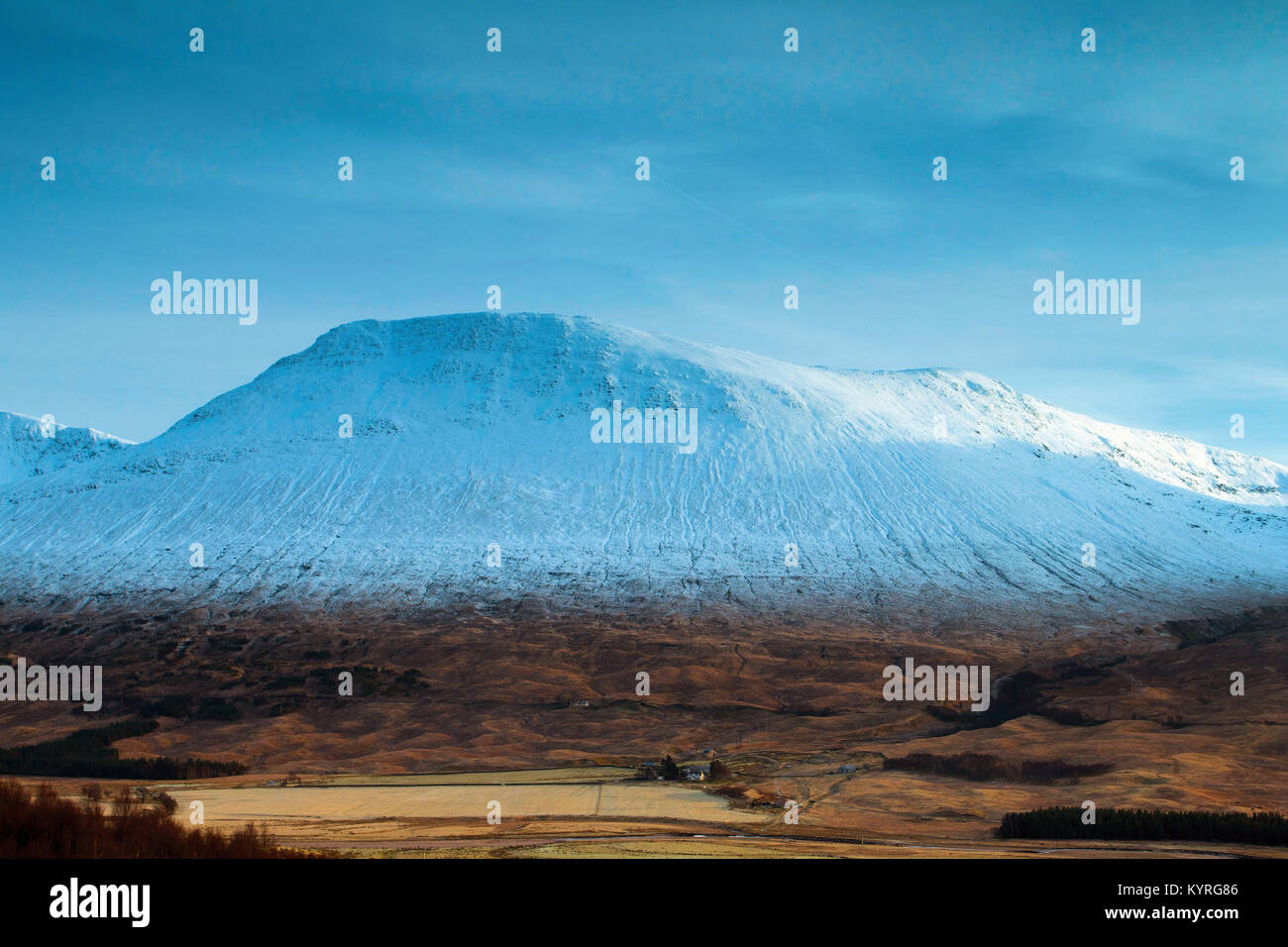 Beinn Achaladair e la parete di Rannoch, Argyll & Bute Foto Stock