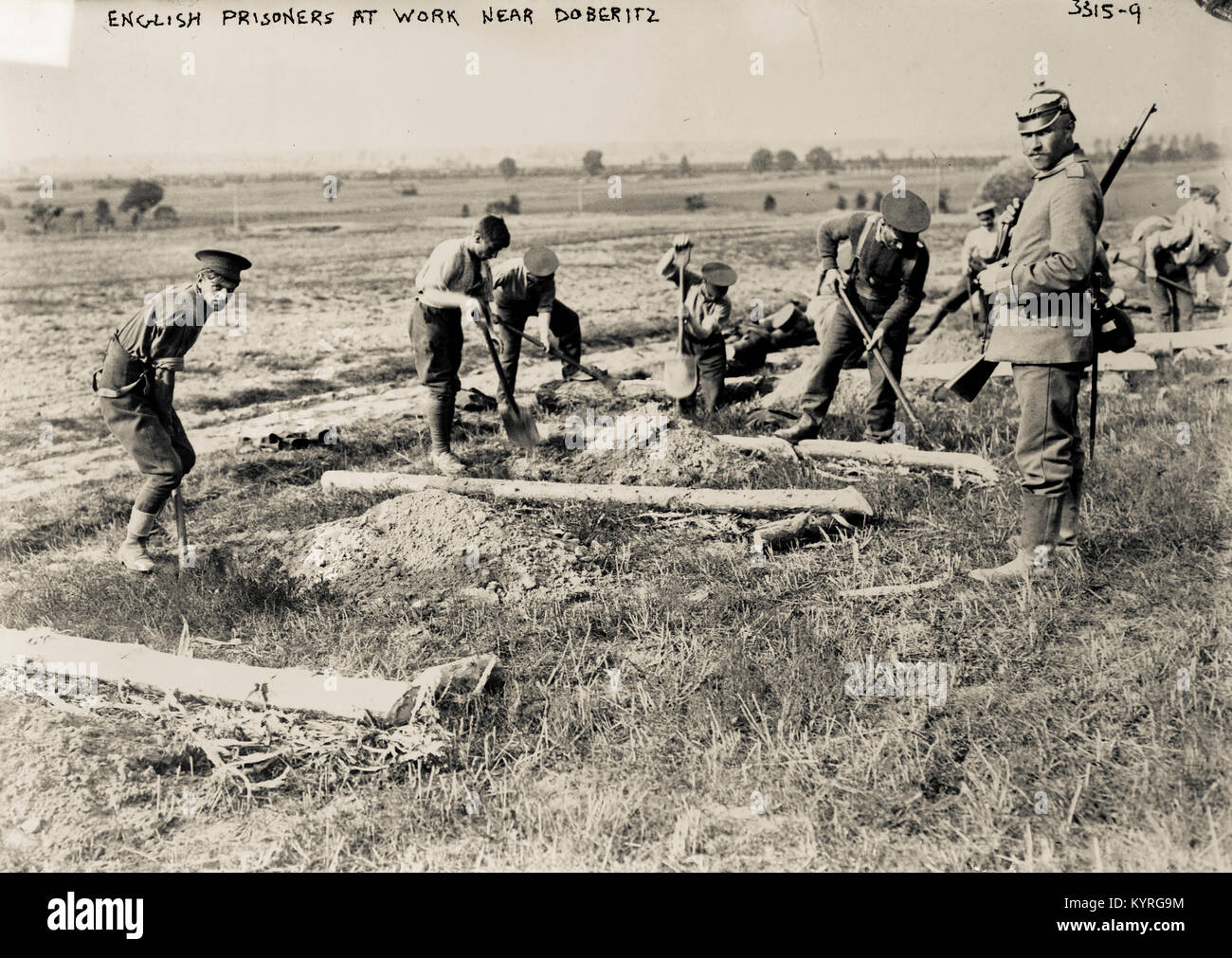 La prima guerra mondiale Foto Stock