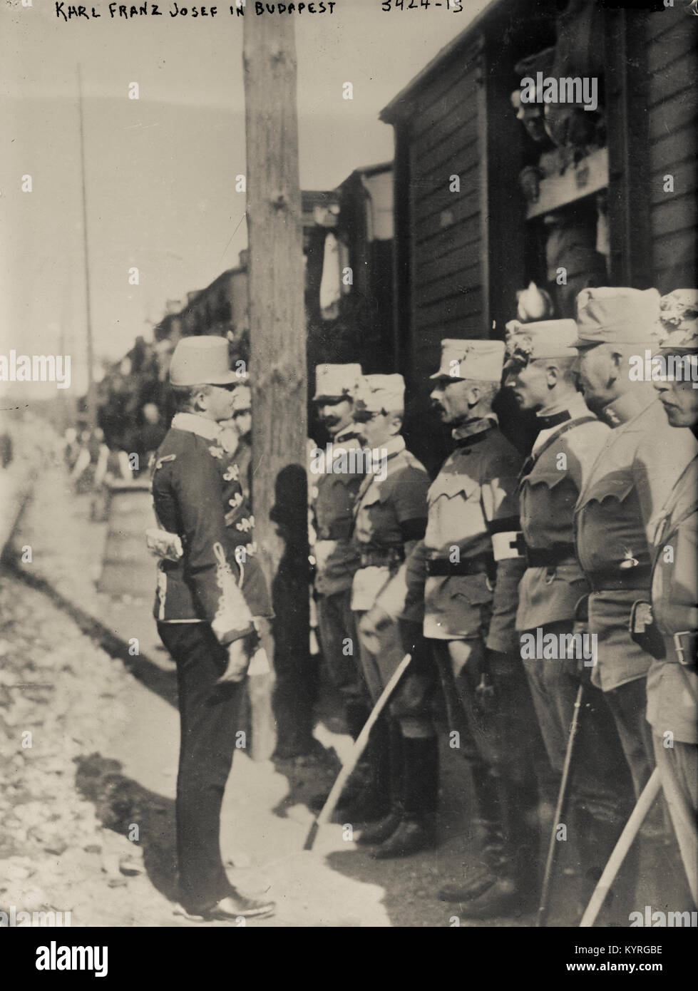 La prima guerra mondiale Foto Stock