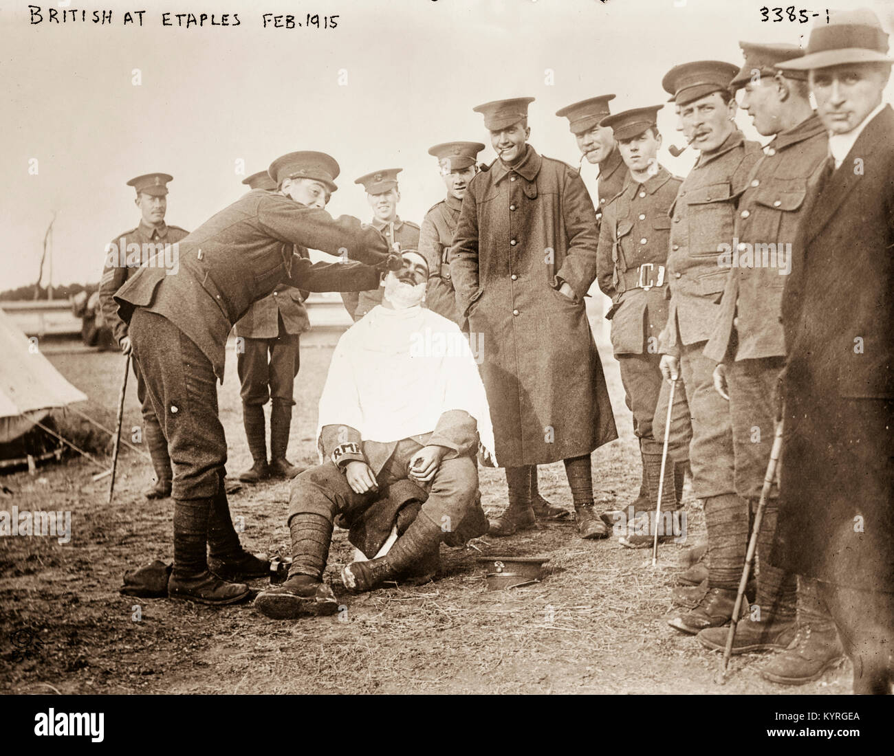 La prima guerra mondiale Foto Stock