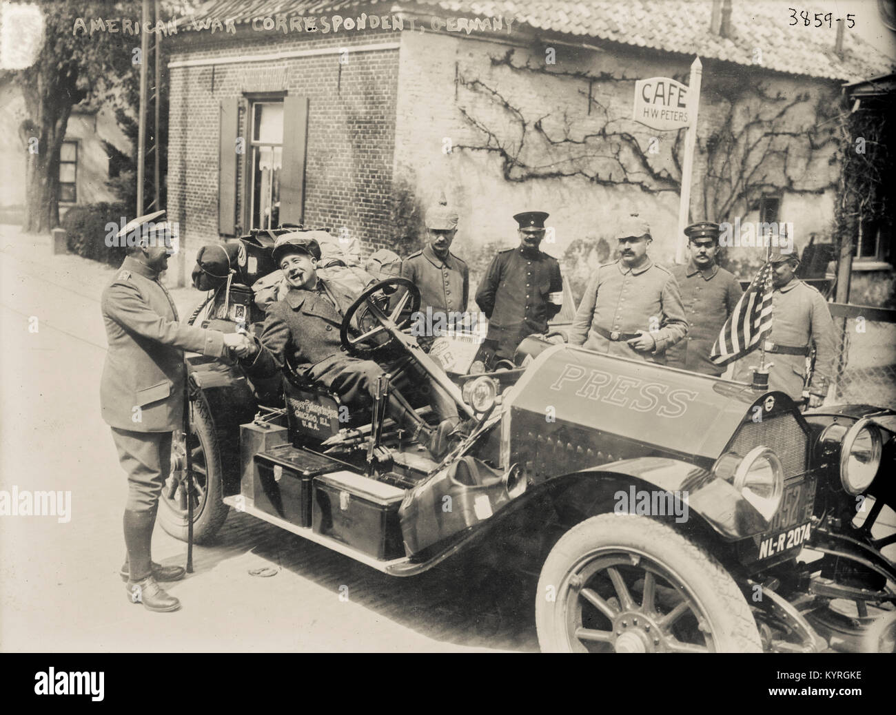 La prima guerra mondiale Foto Stock