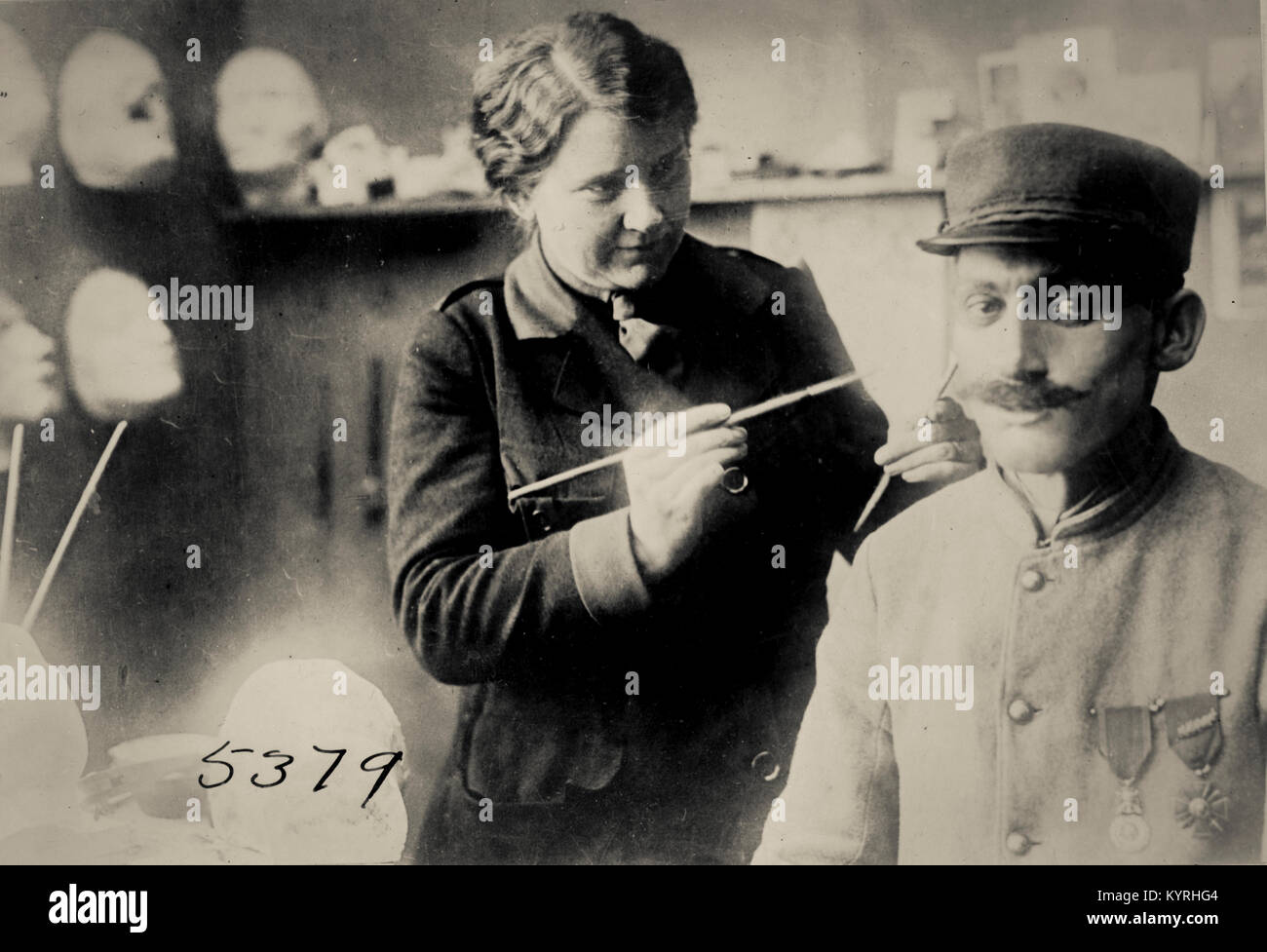 La prima guerra mondiale Foto Stock