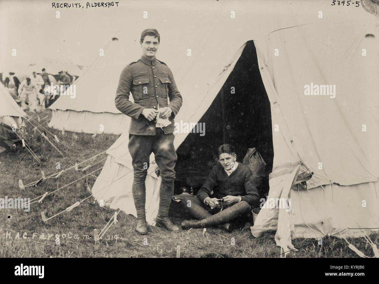 La prima guerra mondiale Foto Stock