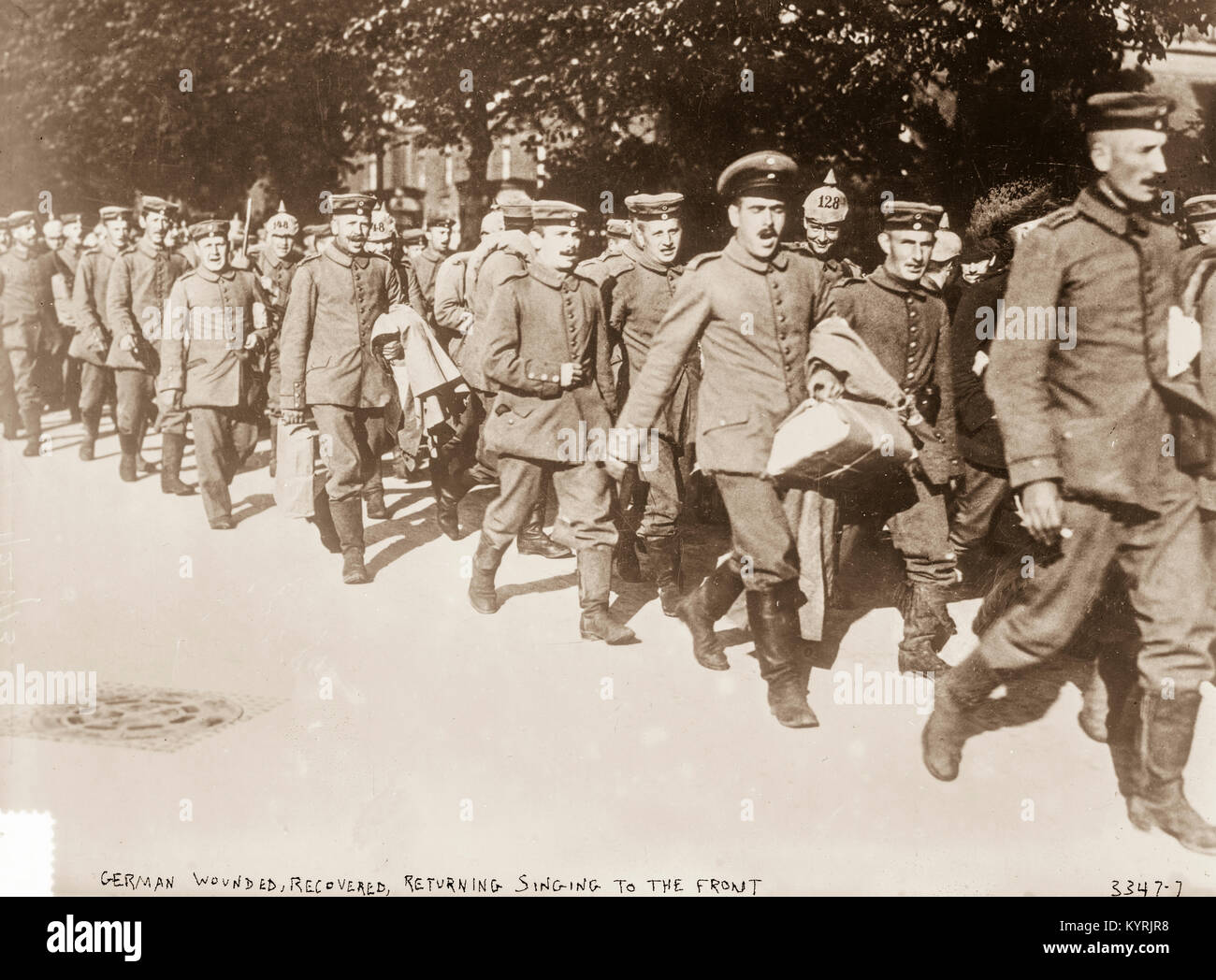 La prima guerra mondiale Foto Stock