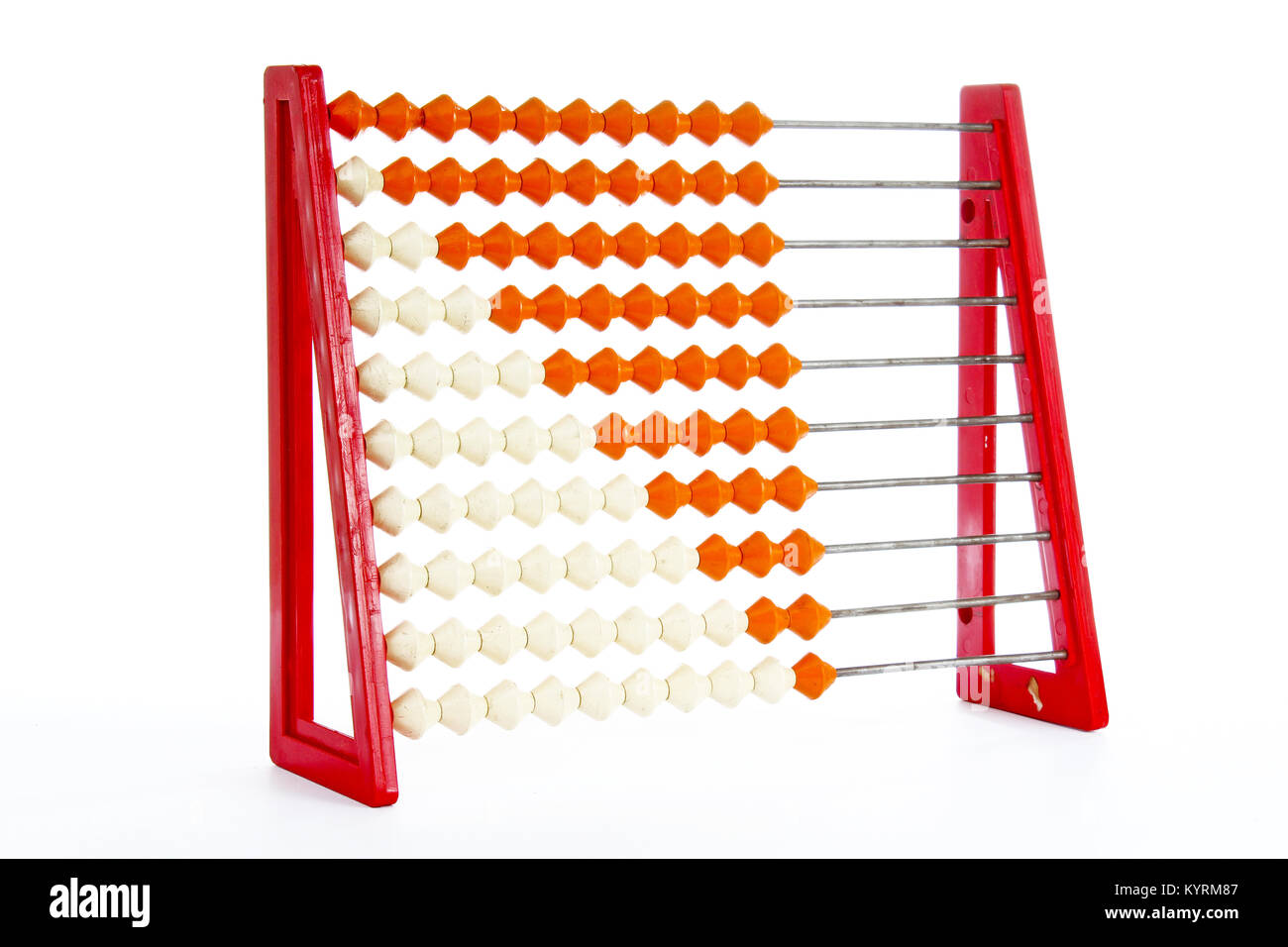 Soroban. Il egli Soroban Abacus era uno dei necessari strumenti di calcolo prima della calcolatrice elettrica è stato ampiamente utilizzato in Giappone. Foto Foto Stock