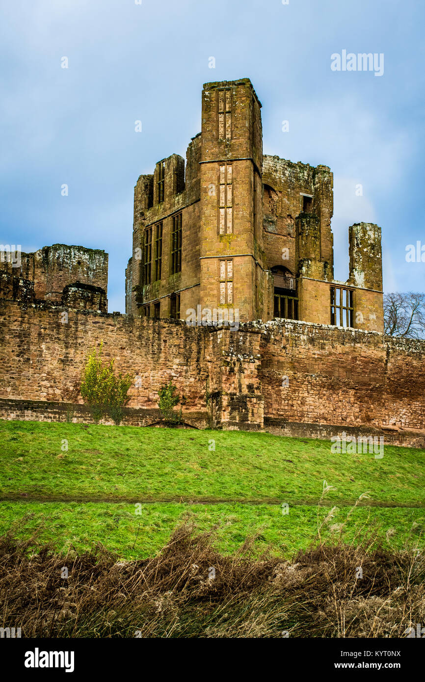 Castello storico in Inghilterra Foto Stock