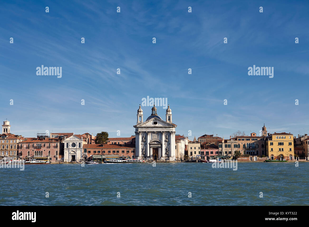 Santa Maria del Rosario in zona Zattere, Venezia, Italia Foto Stock