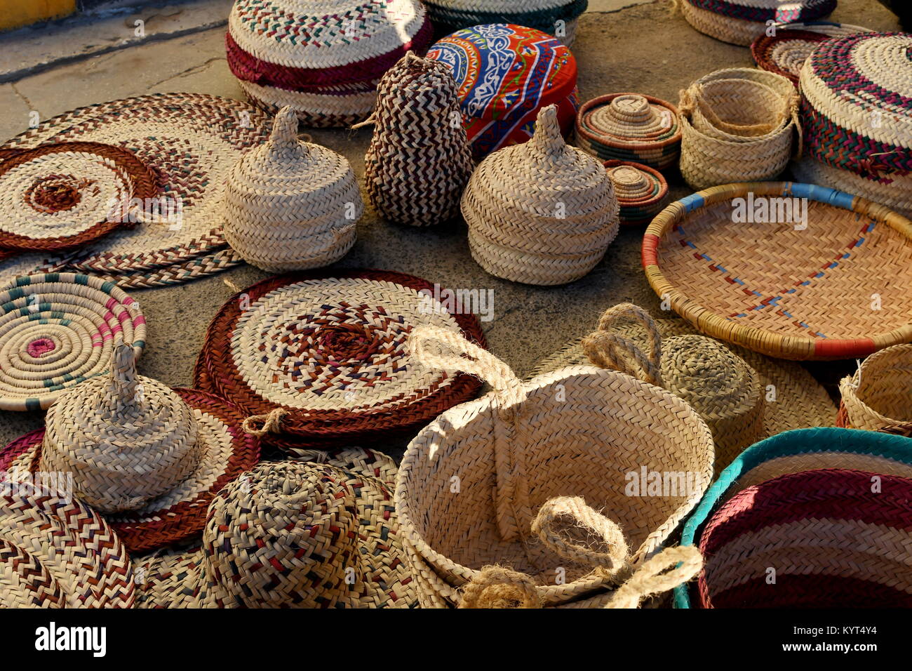 Arabia Saudita arti e mestieri artigianali Foto Stock