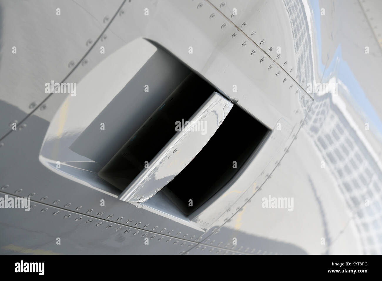 Dettagli, dettaglio, Parzializzatore di aspirazione dell'aria, interni cabina aria, aria condizionata, Lufthansa Airbus A350-900, Aeroporto di Monaco di Baviera, Foto Stock