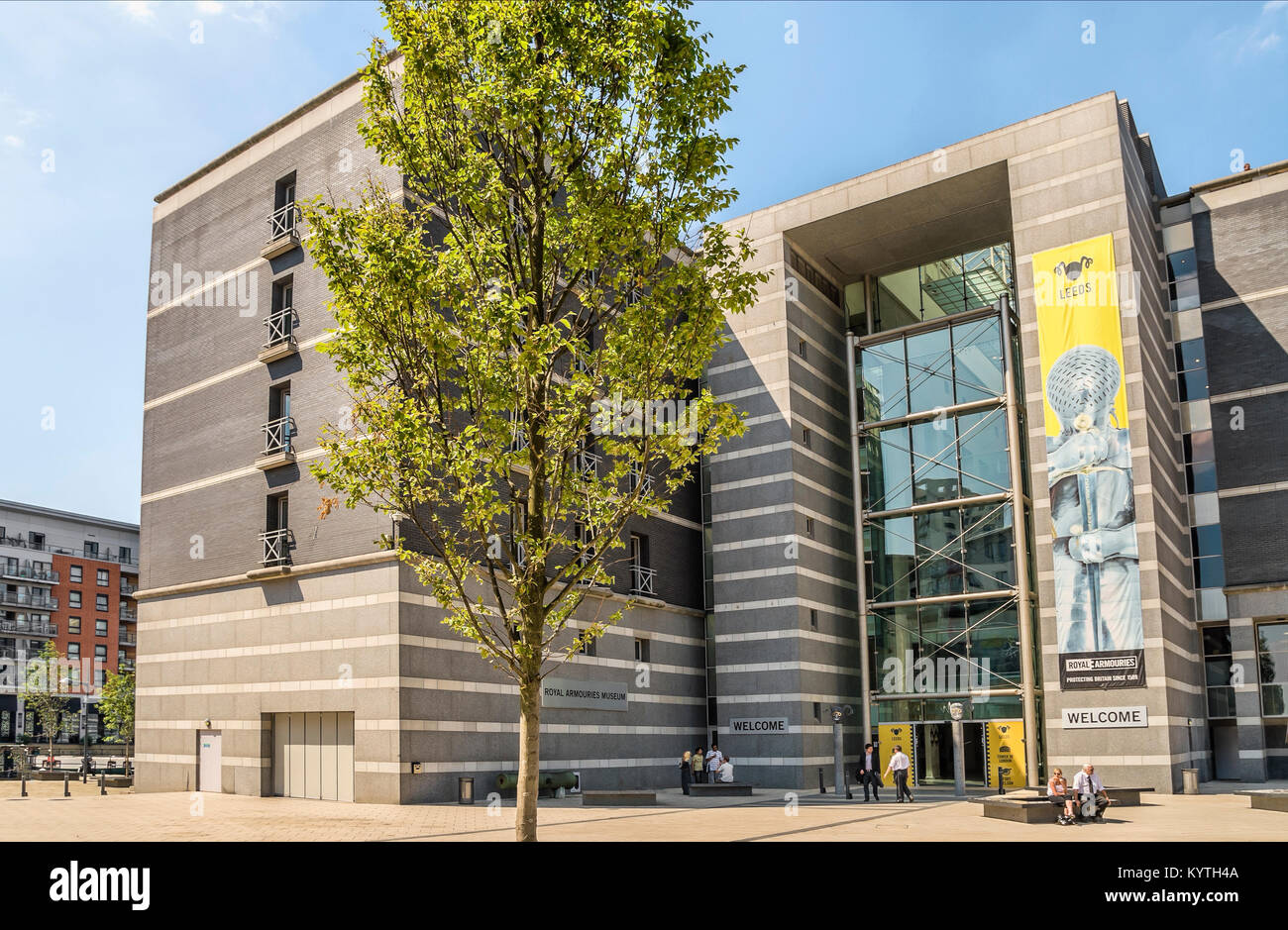 Il Royal Armouries è il National Museum of Arms and Armor del Regno Unito, Leeds, West Yorkshire, Inghilterra Foto Stock