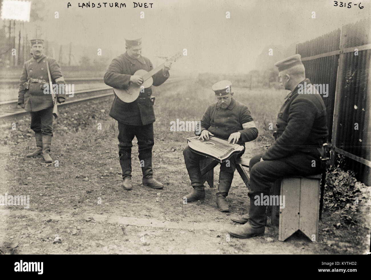 La prima guerra mondiale Foto Stock