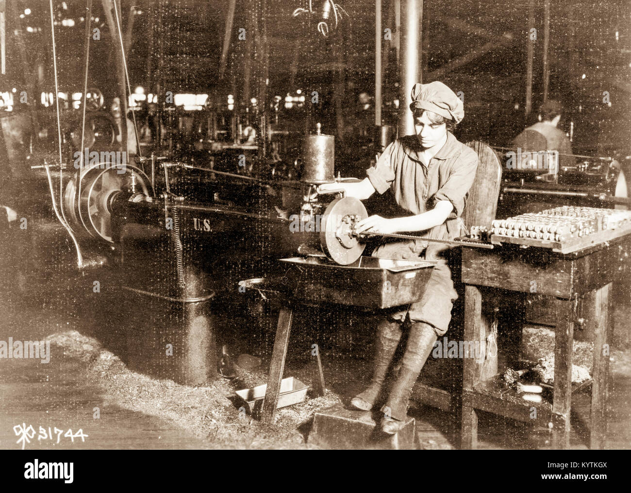 La prima guerra mondiale Foto Stock