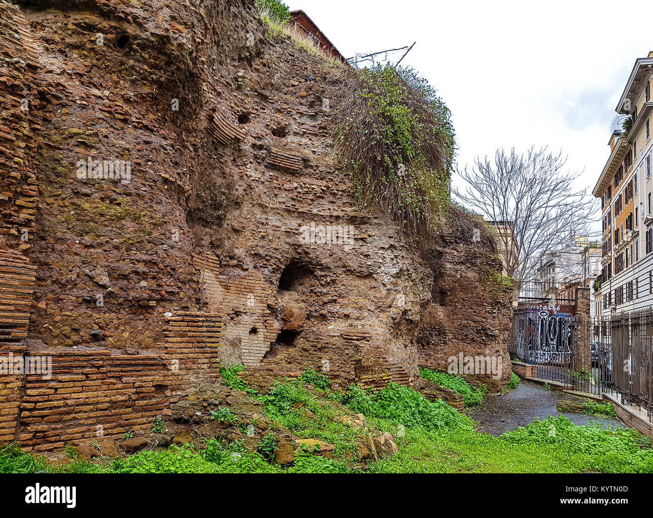 Italia Lazio Roma Tempio di Iside Foto Stock