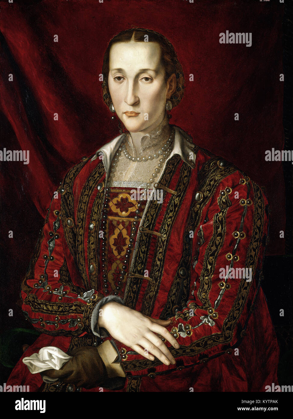 Agnolo Bronzino - Eleonora di Toledo Foto Stock