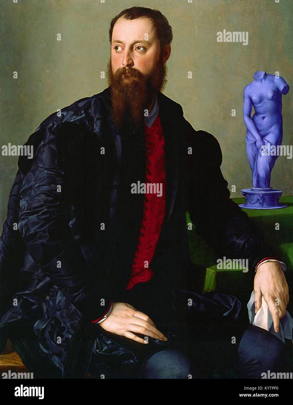 Agnolo Bronzino - Agnolo Bronzino - Pierantonio-Bandini Foto Stock